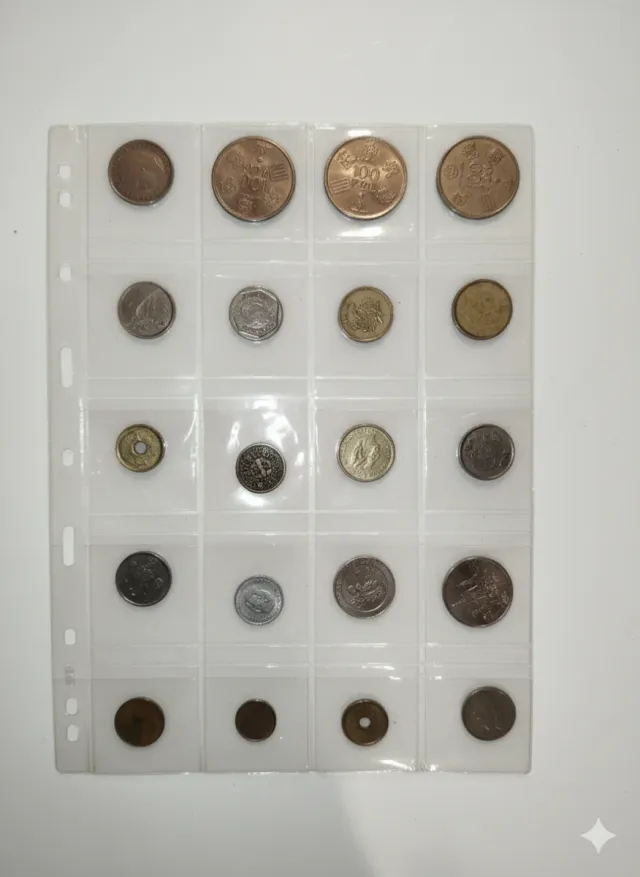 Colección monedas antiguas