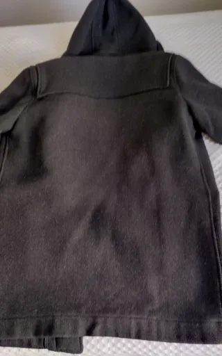 Abrigo parka negro Núñez de Arenas.