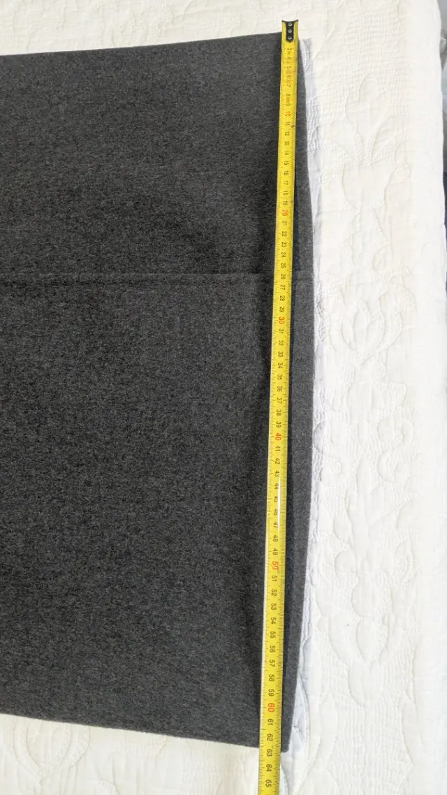 Abrigo cruzado Zara gris