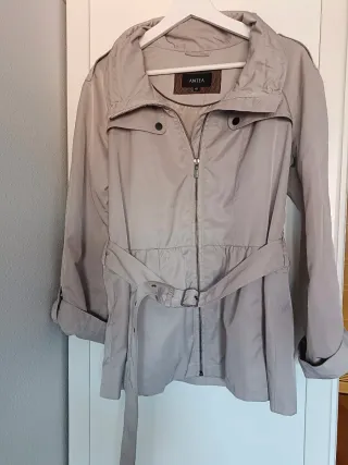 Gabardina ANTEA gris Talla M