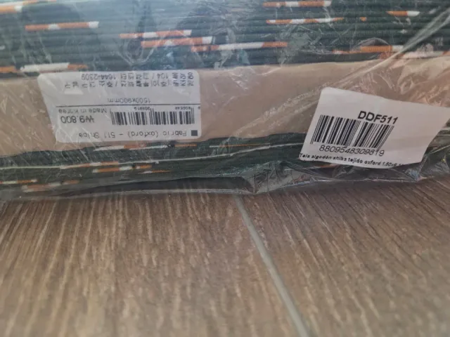 Tela algodón shiba tejido oxford 1,50x9,14m.