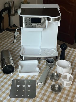 Cafetera barista Solac Espresso CE4497 Blanca