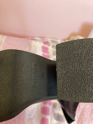 Botas altas negras plataforma