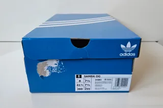 Adidas Samba OG T.41 1/3 Beige/Azul/Verde