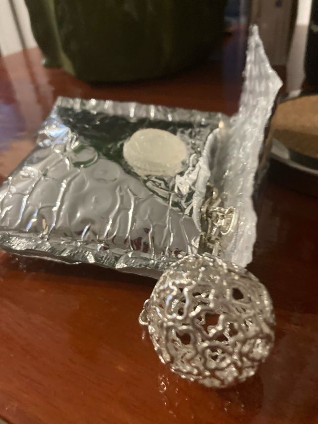 Llamador de ángeles de plata Tous