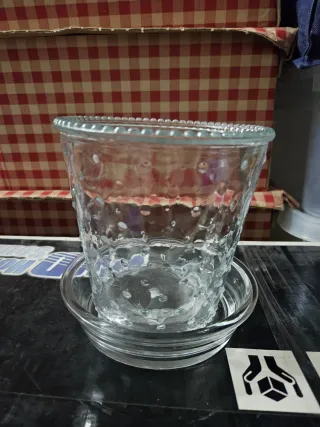 Macetero Cristal Orquídea