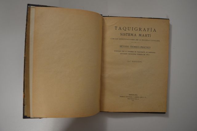 TAQUIGRAFÍA SISTEMA MARTÍ MÉTODO TEÓRICO-PRÁCTICO