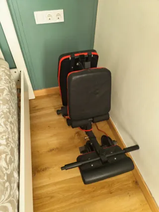 Banco de pesas plegable