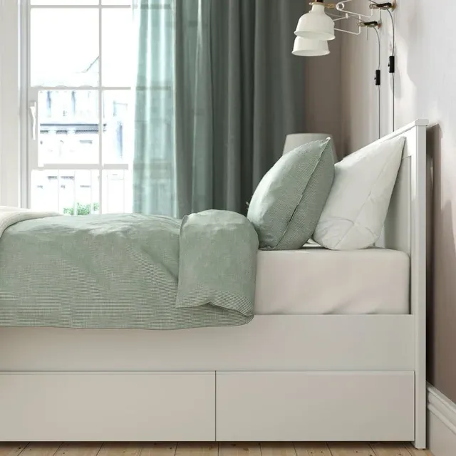 Letto IKEA Songesand con 2 cassetti, 140x200 cm