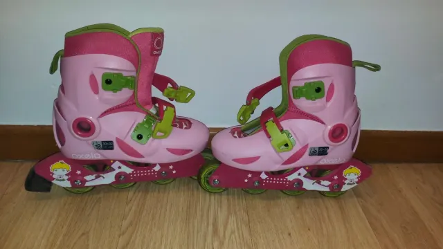 Patines Oxelo rosas talla 30-32