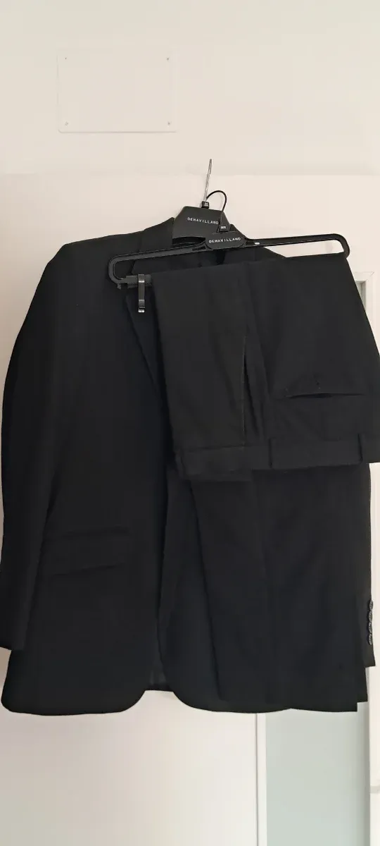 Traje Negro Talla M