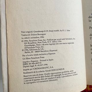 lote 6 libros PANIC - PESADILLAS en catalan