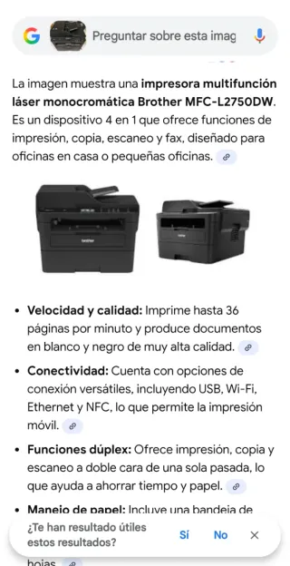 Impresora multifuncion Brother MFC-L2750DW