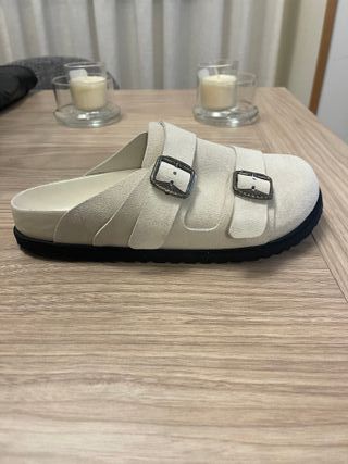 Sandalias Birkenstock 1774 Talla 40 Beige