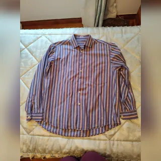 Camisa Rayas Hombre Talla L