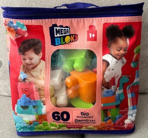 Mega Bloks Bolsa Construcción 60 Piezas