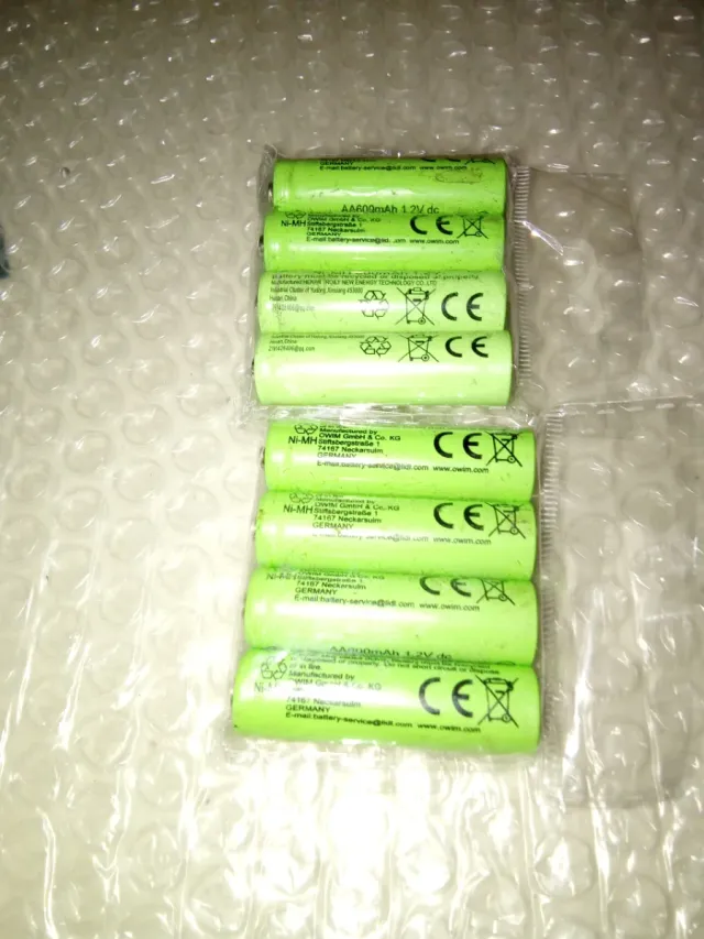 Pilas Recargables AA (8 unidades)