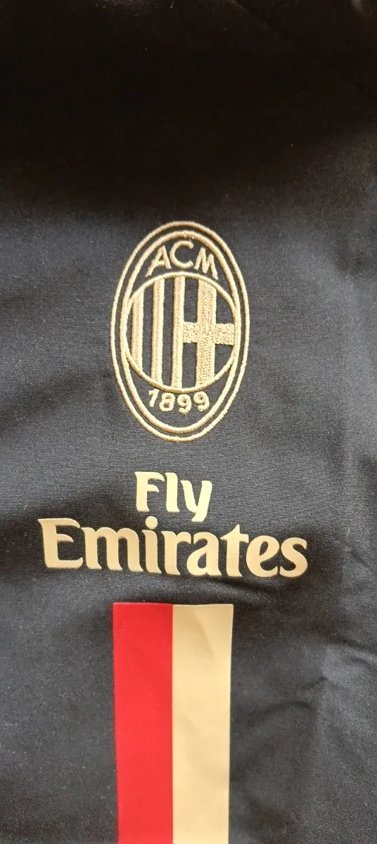 Chaqueta Adidas AC Milan Negra Roja