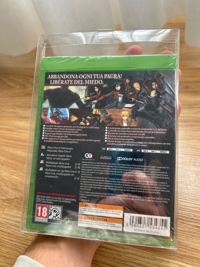 AOT 2 Xbox One precintado
