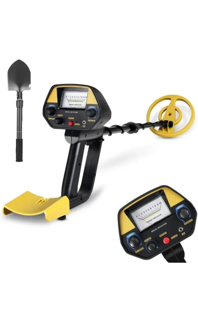 Detector de metales con bolsa