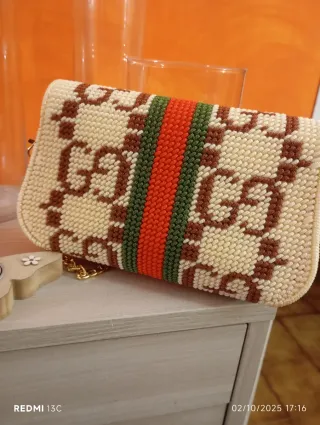 Borsa Beige e Marrone