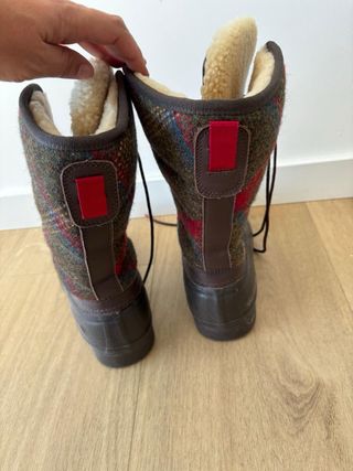 Botas Hunter Lana Británica Marrón Multicolor