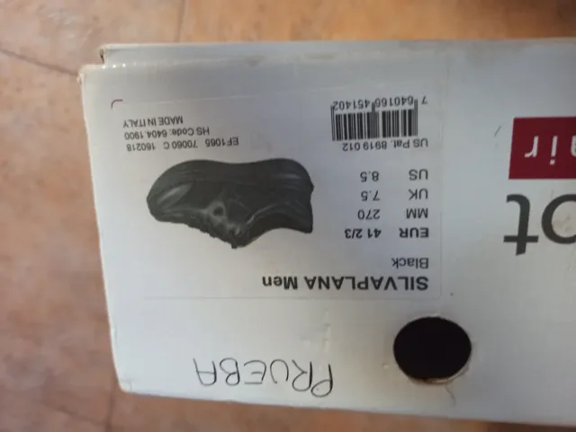 Zapatillas Kybun Hombre Negras