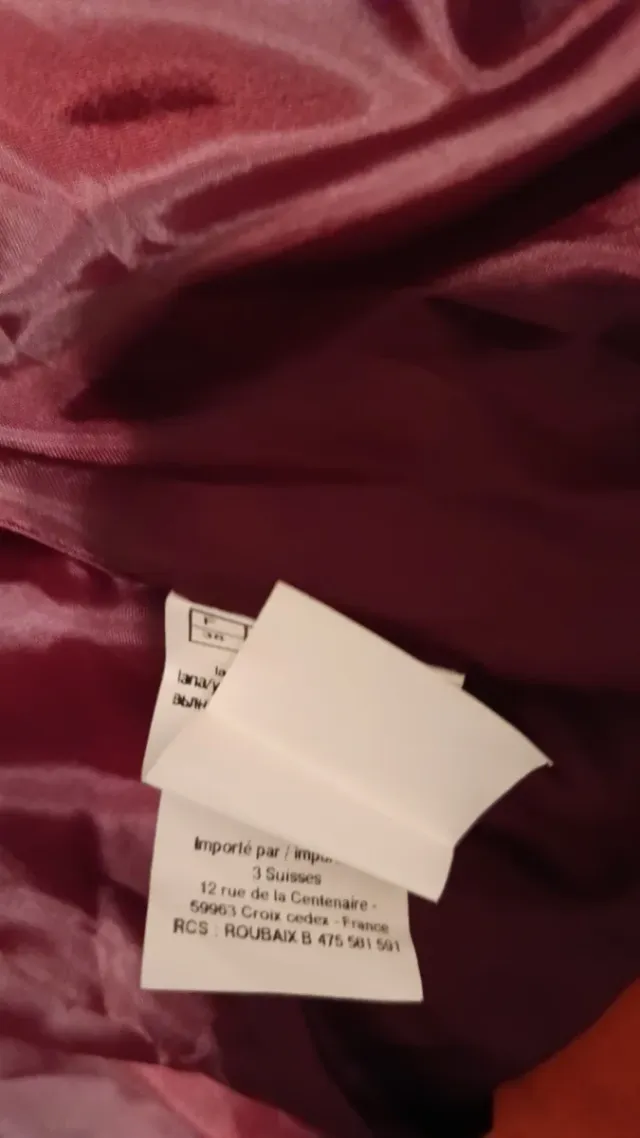 Chaqueta 3 Suisses Collection Naranja