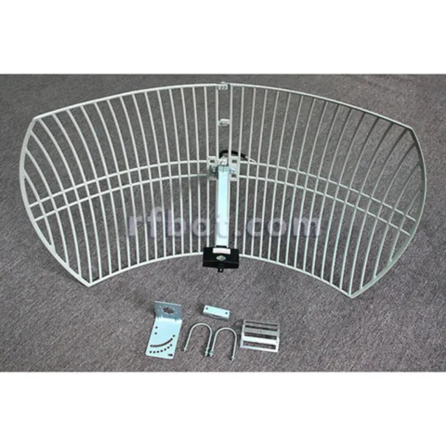 2.4GHz 24dBi Antena WiFi de grade parabólica
