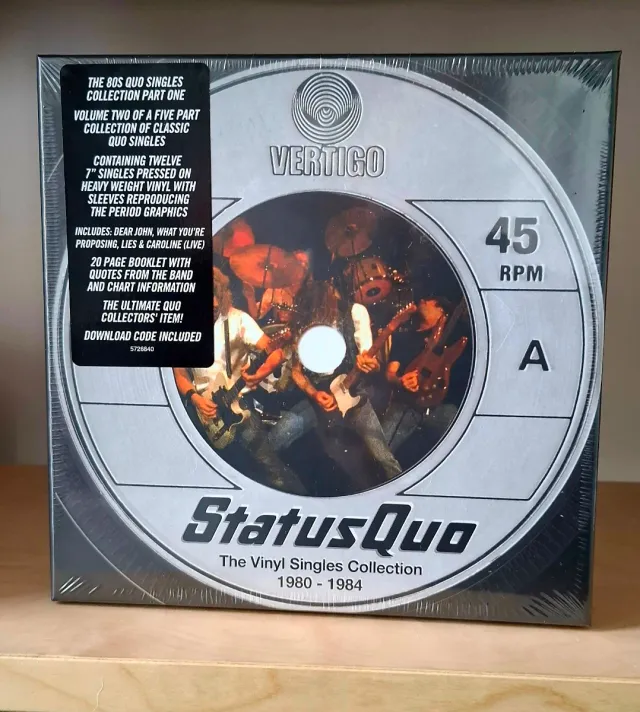Status Quo The Vinyl Singles Collection 1980-1984