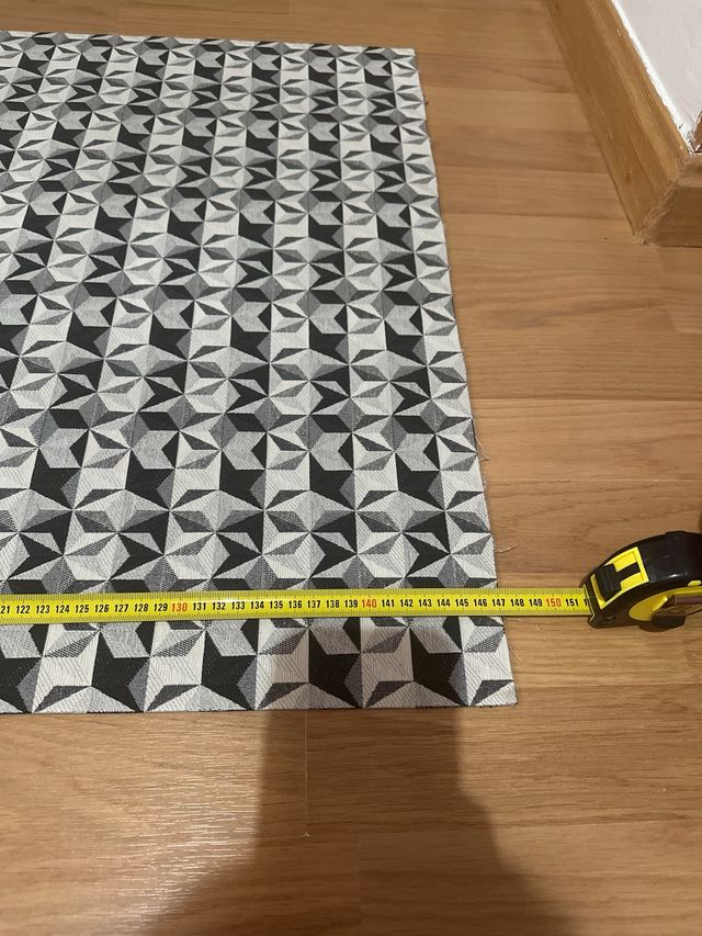 Alfombra lavable diseño geométrico