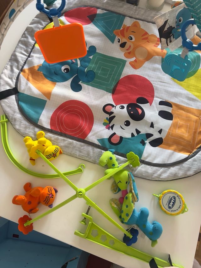 Gimnasio baby Einstein + móvil cuna Jane