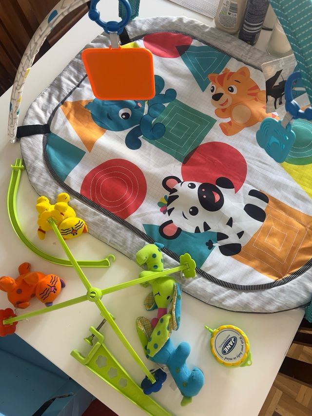 Gimnasio baby Einstein + móvil cuna Jane