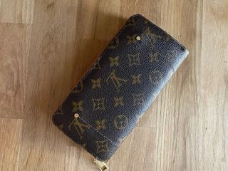 Portafoglio artigianale tela monogram