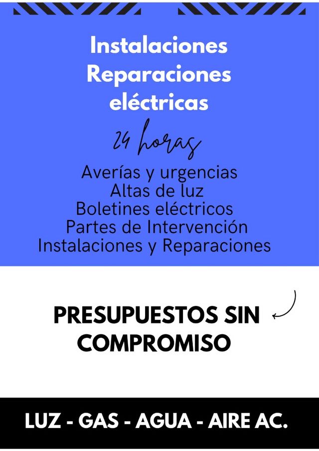 Servicio técnico de ELECTRICIDAD