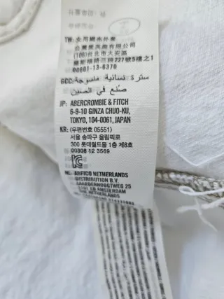 Cazadora vaquera Abercrombie & Fitch  Talla XS