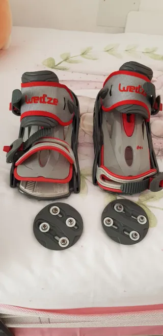 Botas t/44 Salomon + Tabla + sujeciones.