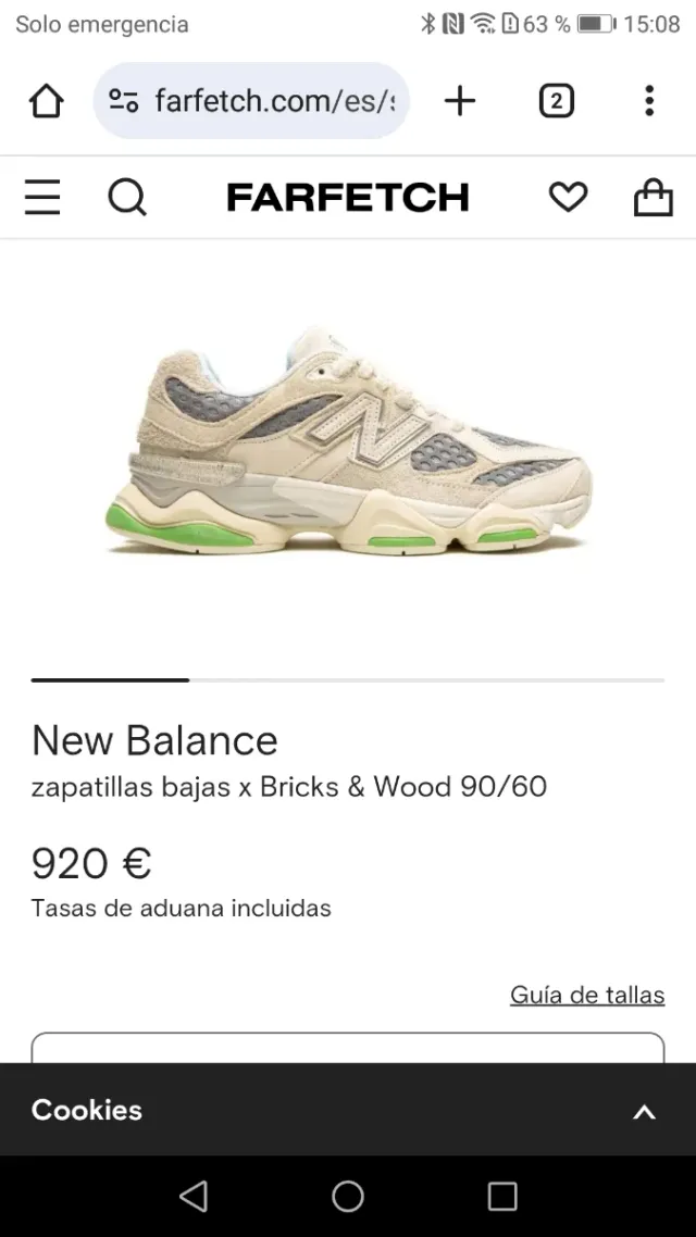 Zapatillas New Balance bricks & wood