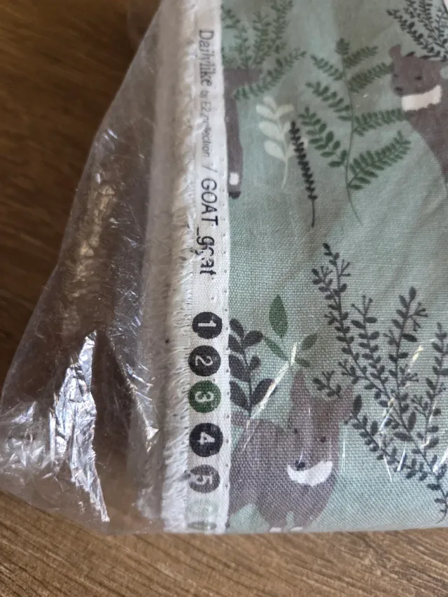 Tela Algodón Goat Tejido Oxford 1.50x9.14m