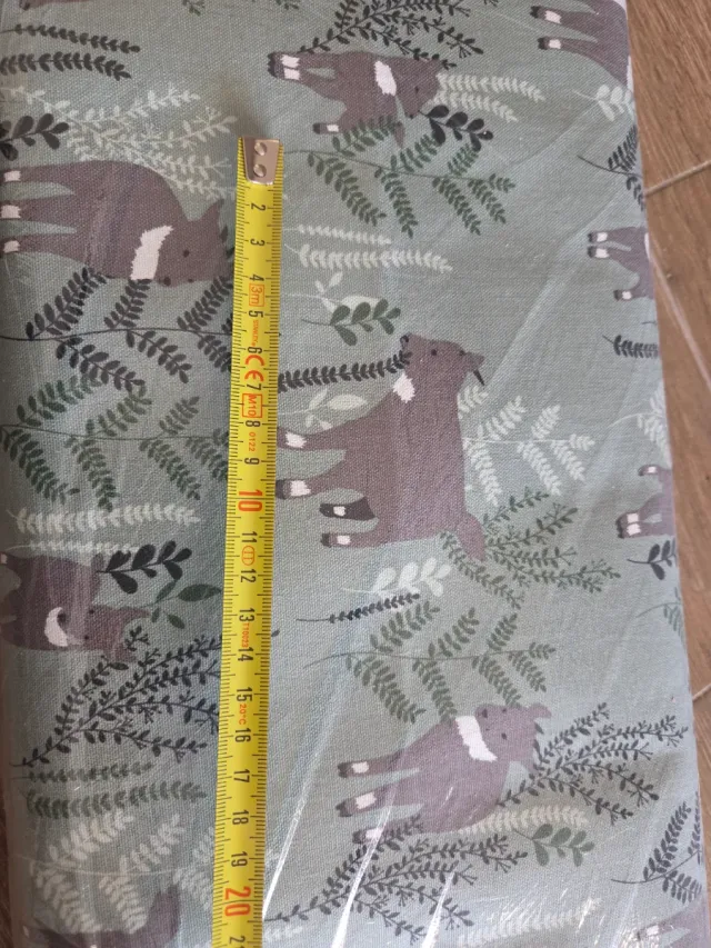 Tela Algodón Goat Tejido Oxford 1.50x9.14m