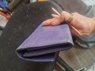 Cartera Adolfo Dominguez Morada