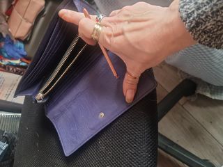 Cartera Adolfo Dominguez Morada