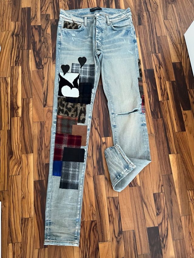 Jeans Amiri Artpatch Uomo