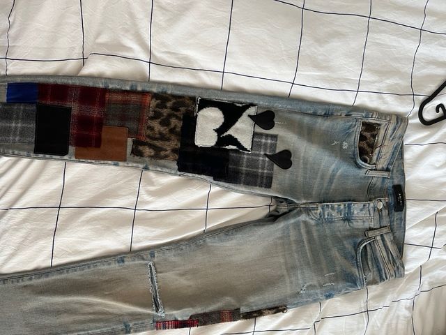 Jeans Amiri Artpatch Uomo