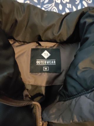 Abrigo Unisex OUTERWEAR Negro/Marrón