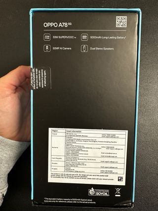 OPPO A78 5G 128GB Blu