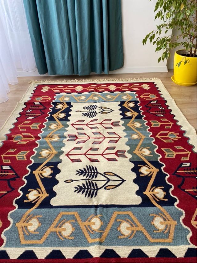 Tappeto in cotone etnico 120x180 cm