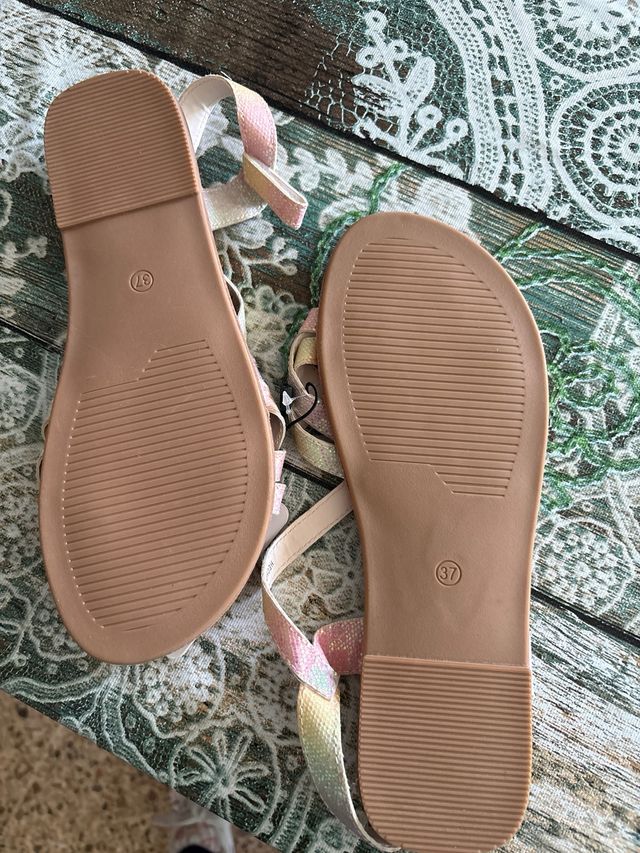 Sandalias niña multicolor talla 37