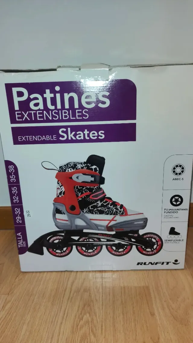 Patines Extensibles RUNFIT Talla 29-38