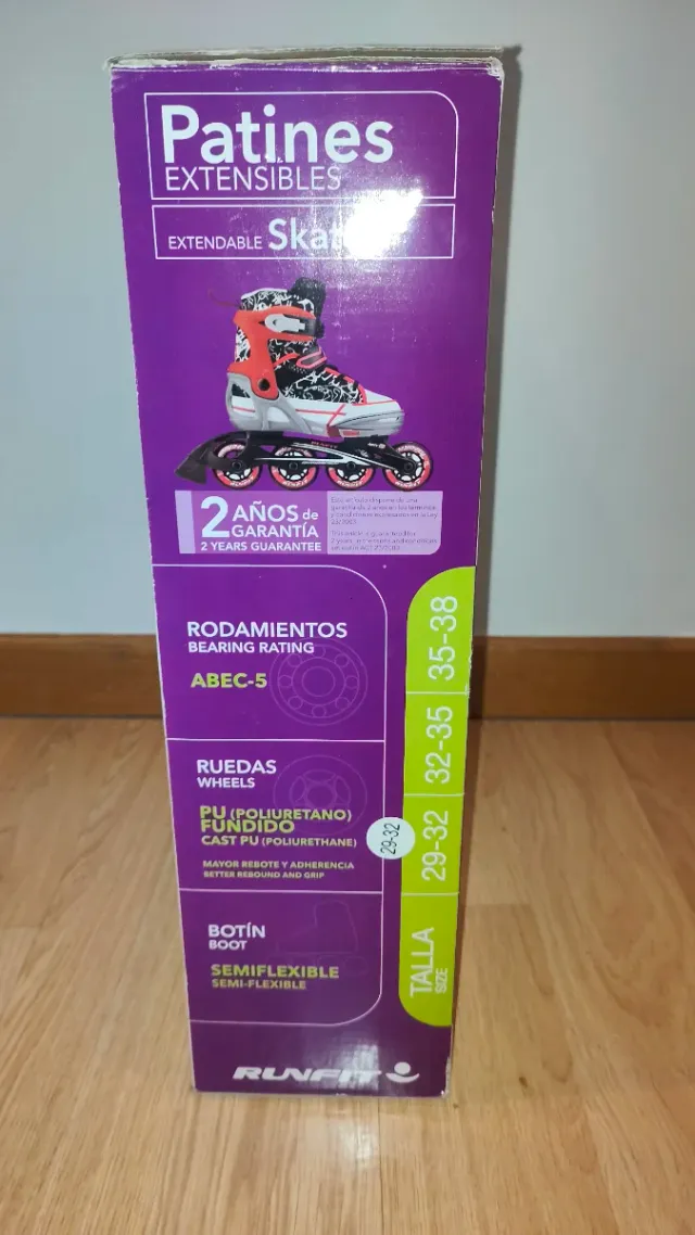 Patines Extensibles RUNFIT Talla 29-38